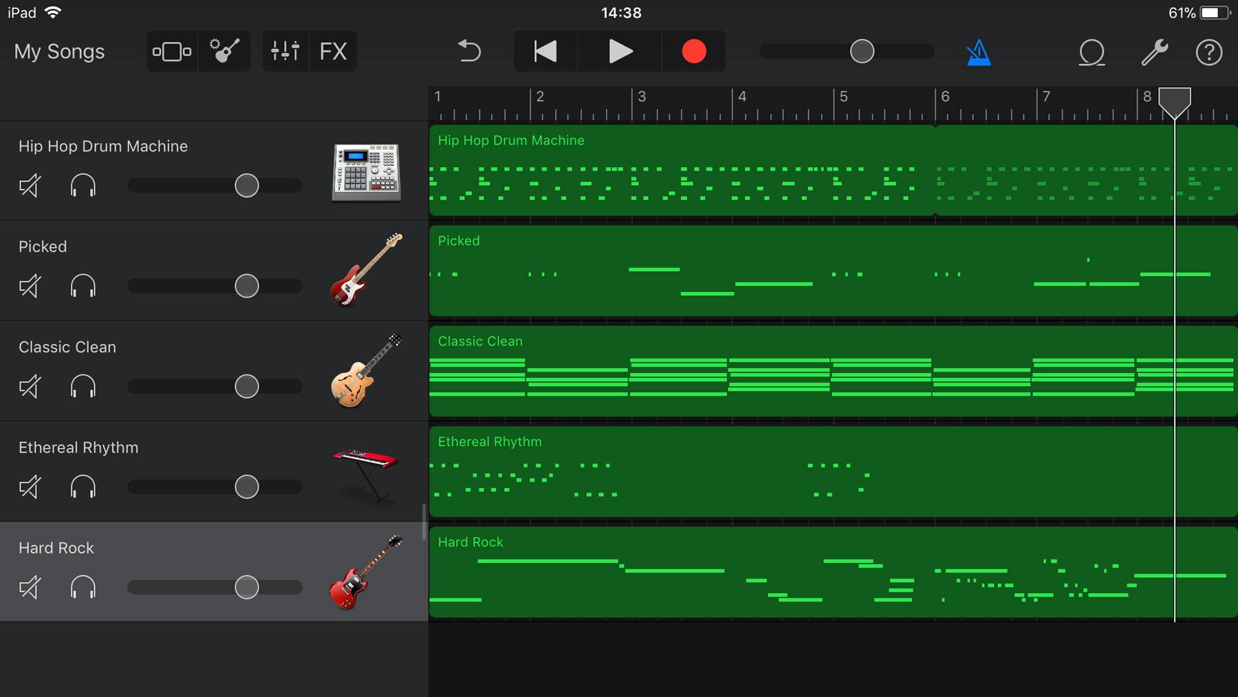 How to use garageband on iphone